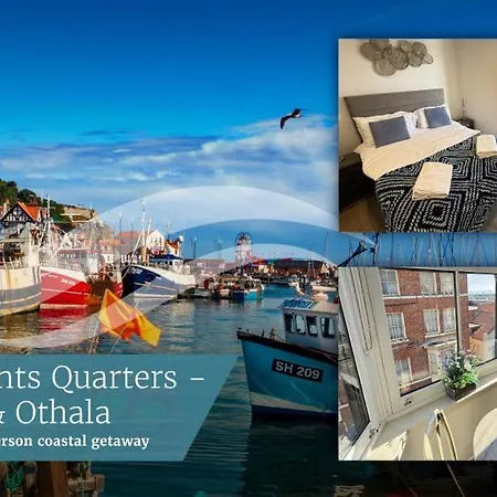 Hébergement de vacances Merchants Quarters - Laguz & Othala - Two Stunning In One - Both With Harbour And Sea Views - Free Roof Terrace With Sea And Harbour View And Location To Beaches Amenities Restaurants And Harbour Scarborough